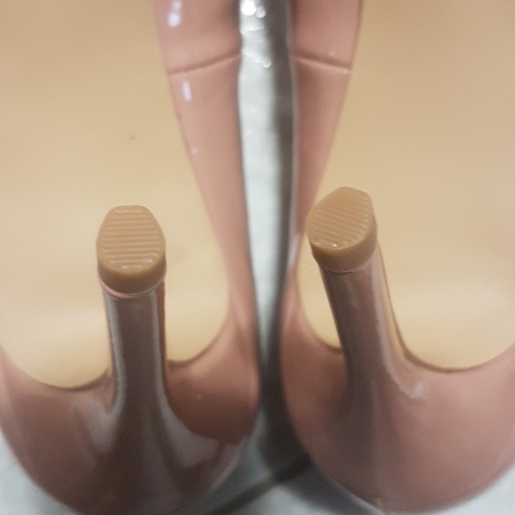 NEW Steve Madden Rose Blush Patent Heels | Size 8 - Picture 11 of 13